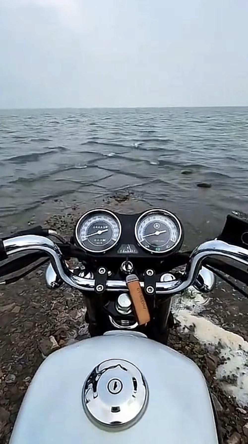 面朝大海，秋意渐浓。