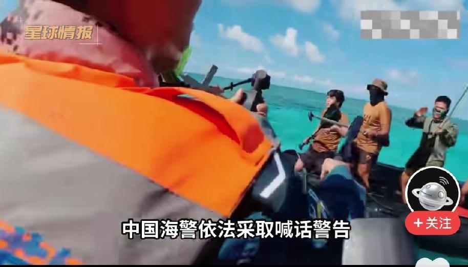 菲律宾幻想自己是右图的金刚，全然不顾只是中图小笨猴的事实，竟敢破坏我海警在自己的