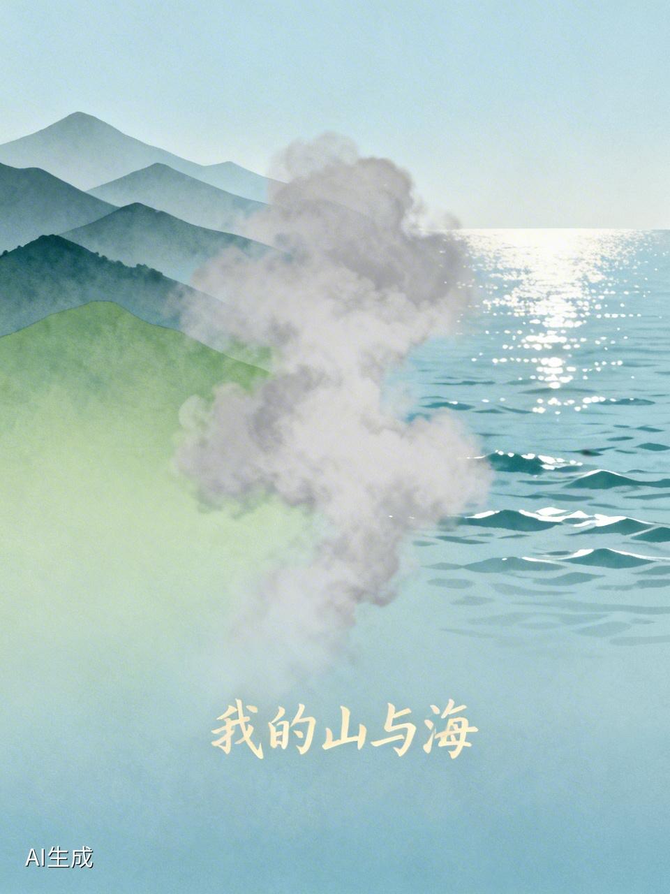 AI妙生图我的山与海。