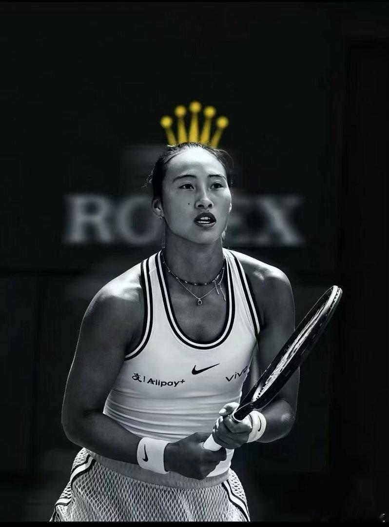 郑钦文中网女单夺冠今晚郑钦文最喜欢的一张图。劳力士赢麻了。​​​