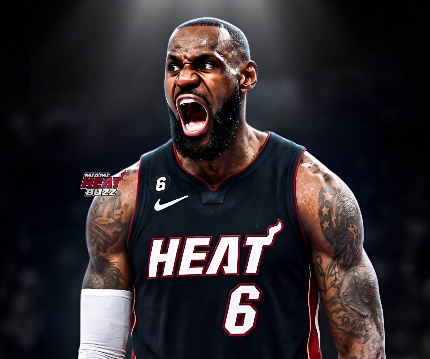 NBA 詹姆斯今天在 Fanatics Fest 的播客直播中谈到了关于迈阿密的