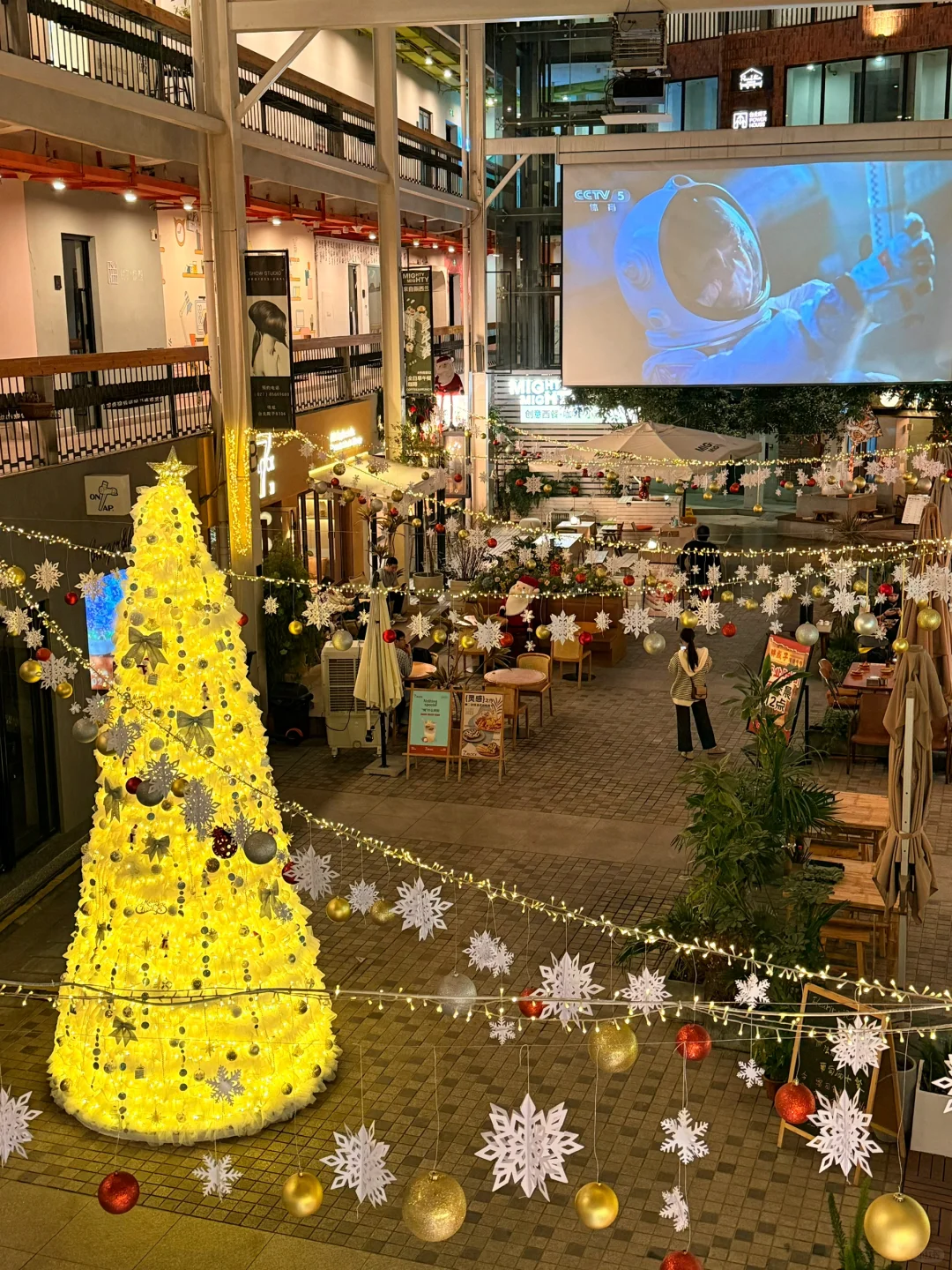 🎄🔔台北院子的圣诞氛围已经开始了…