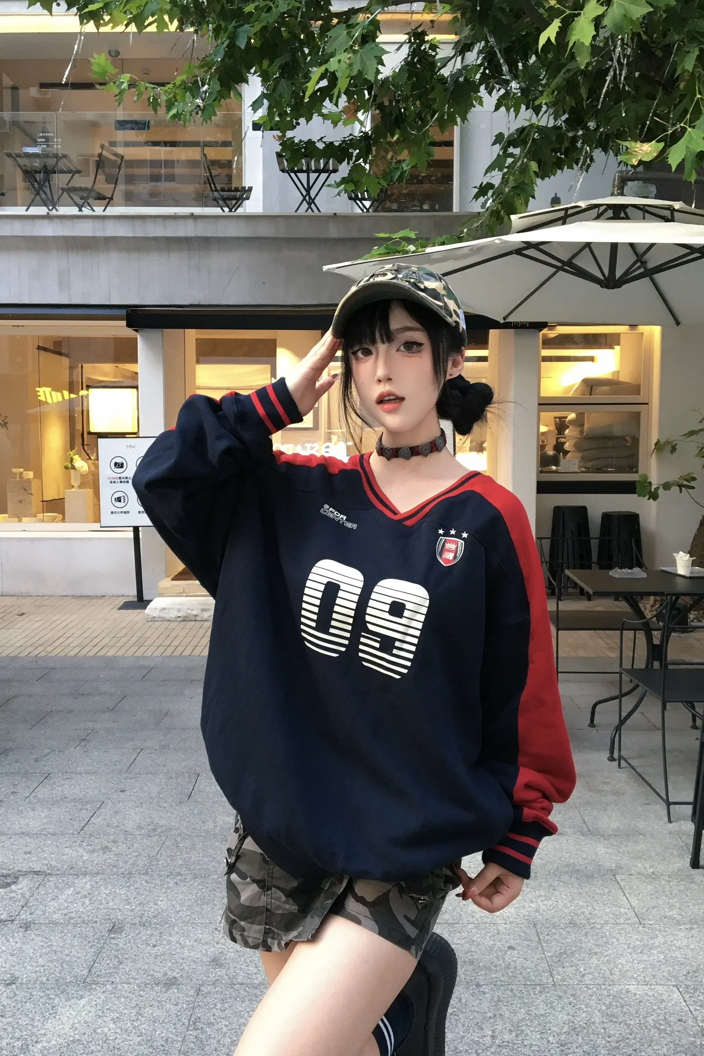 出来玩吗 给我拍三小时ootd