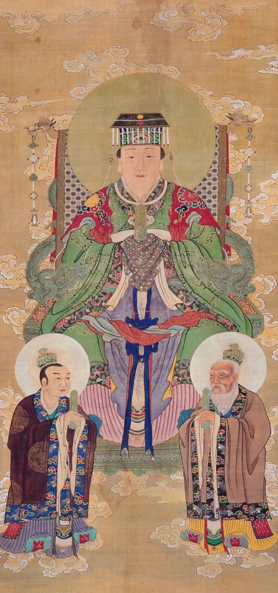 今天是农历三月十八，是道教尊神后土皇地祇的圣诞之日。是朝礼四御中唯一的女性神祇！