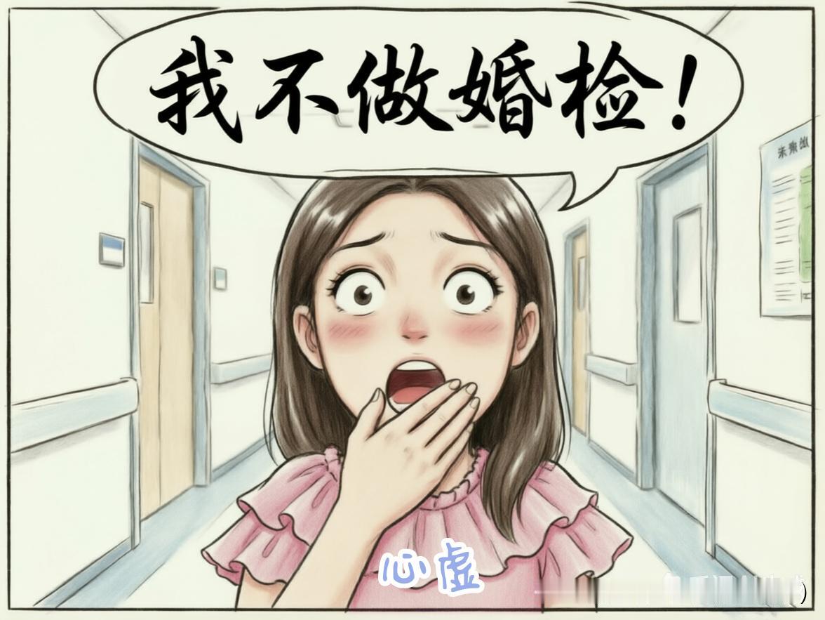 📝婚检，会把多少残花败柳拒止在婚姻门外？下面这个典例，是我亲眼目睹的：
───