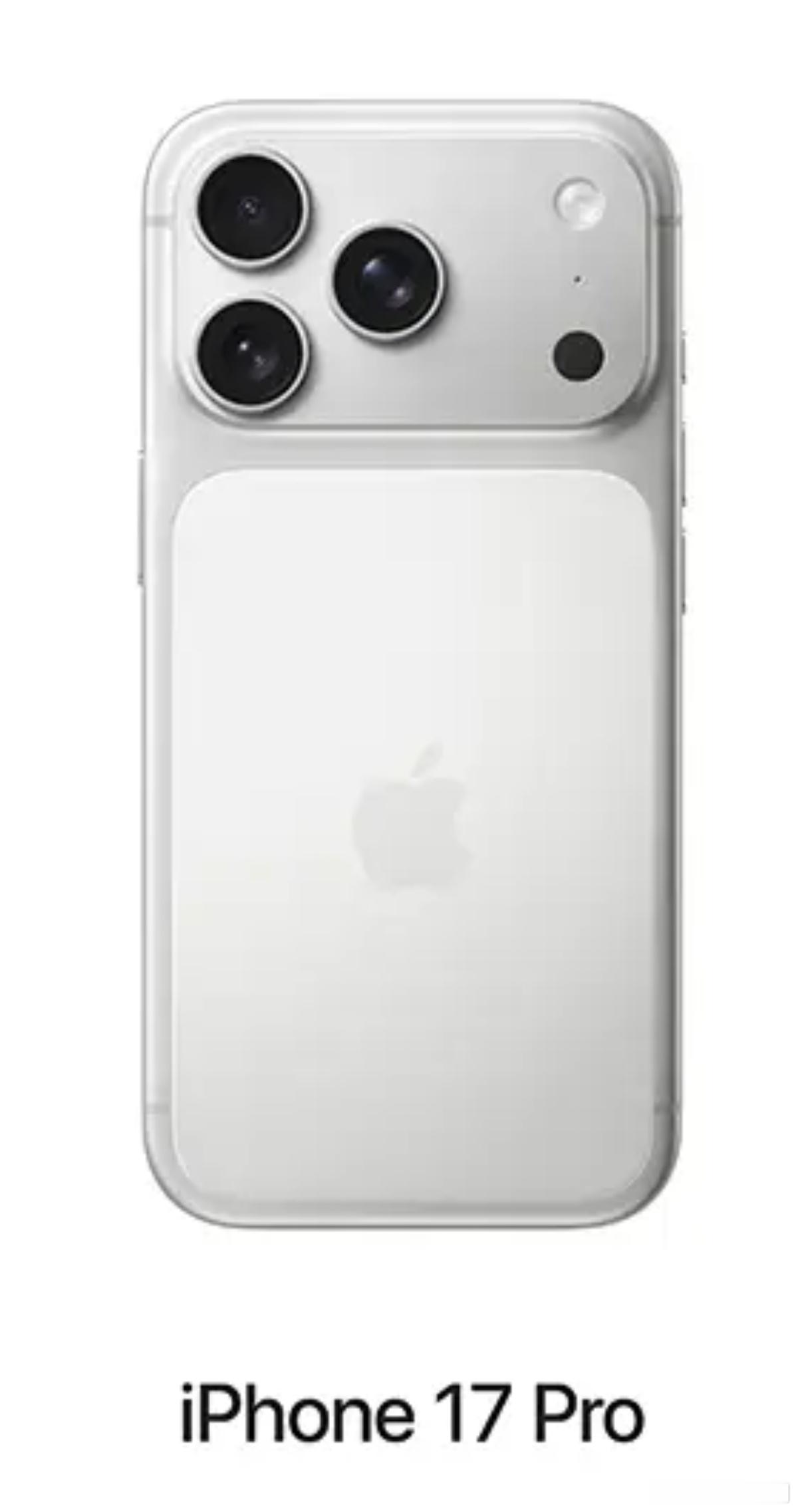 网传的iPhone18图，这大概率是17Pro银色P的~ 