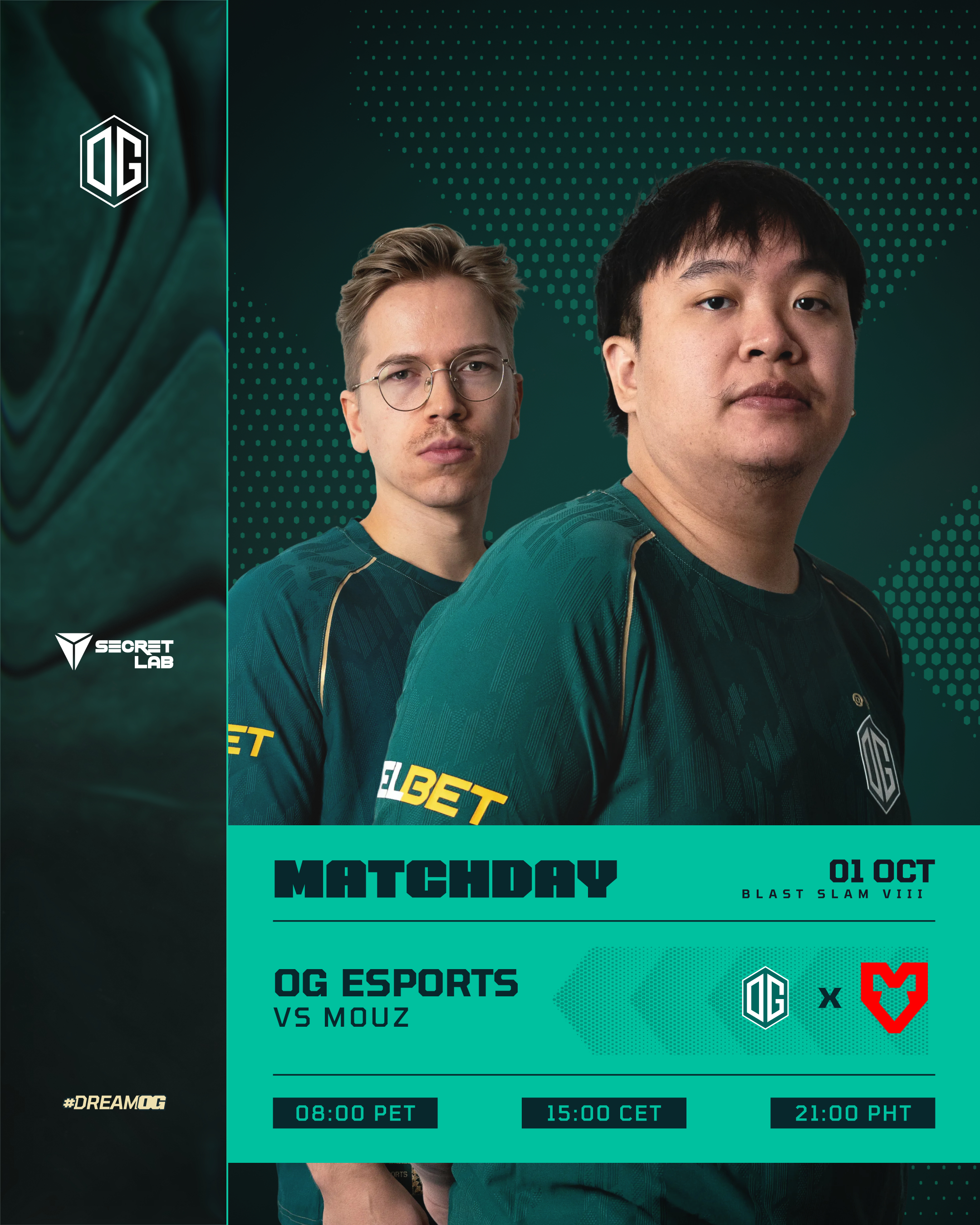 【BLAST赛事预告】21:00 vs Mouz经历了昨天的遗憾失利后，我们将在