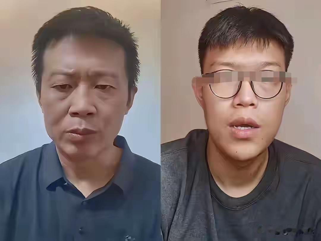 从前在法庭上气焰嚣张的男子，如今终于露出了羞愧的模样。庭审结束后他全程躲闪旁人目