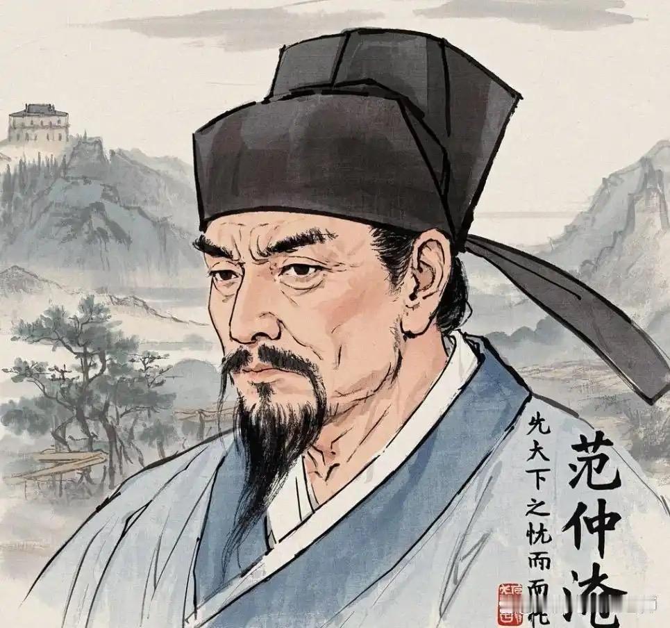 范仲淹一生四次被贬，晚年清贫到“身后无余财”，却能跨越千年被代代敬仰，核心在他用