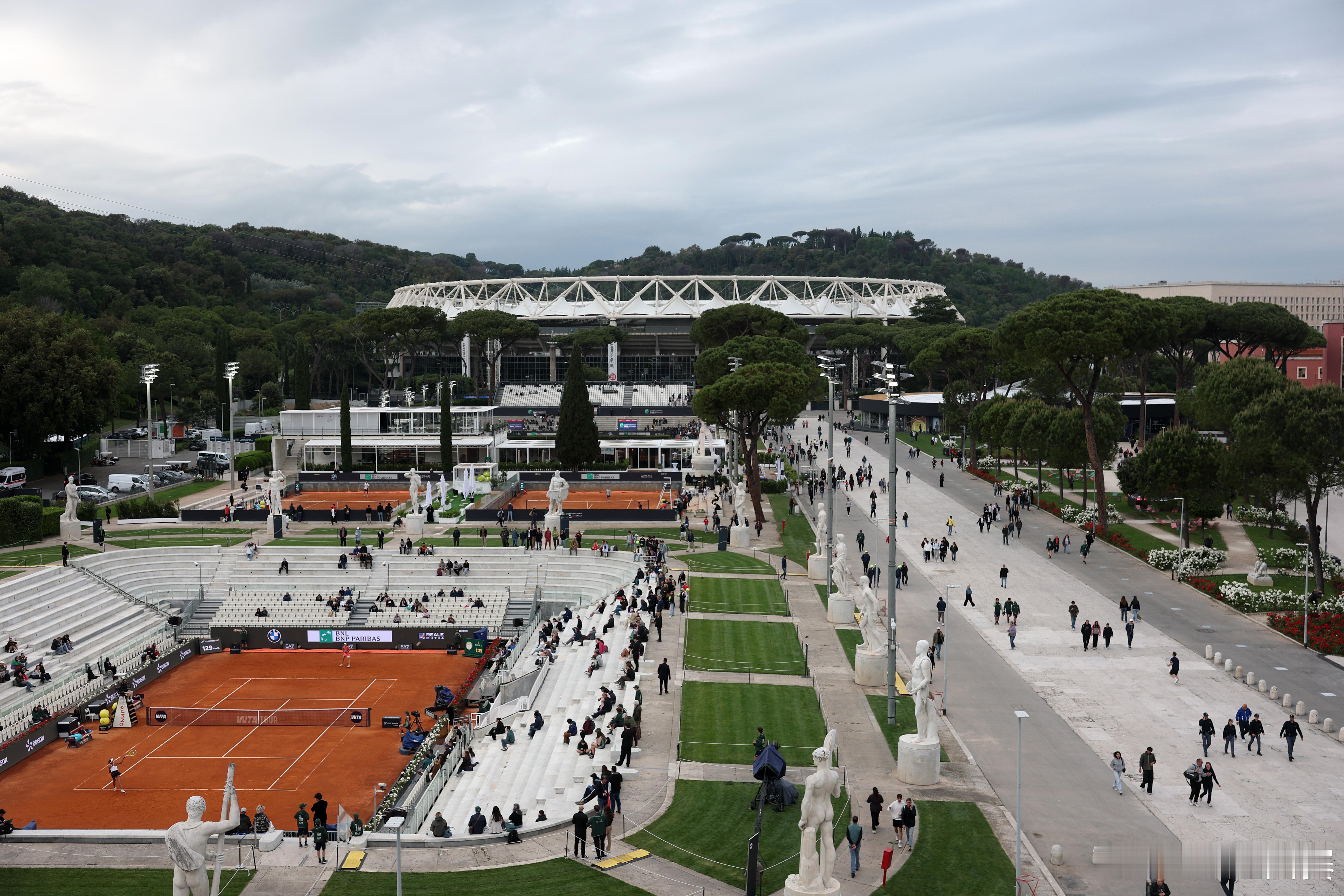 ATP1000 罗马大师赛周三完整赛果⬇️汉夫曼 6-7(3) 7-6(2) 6