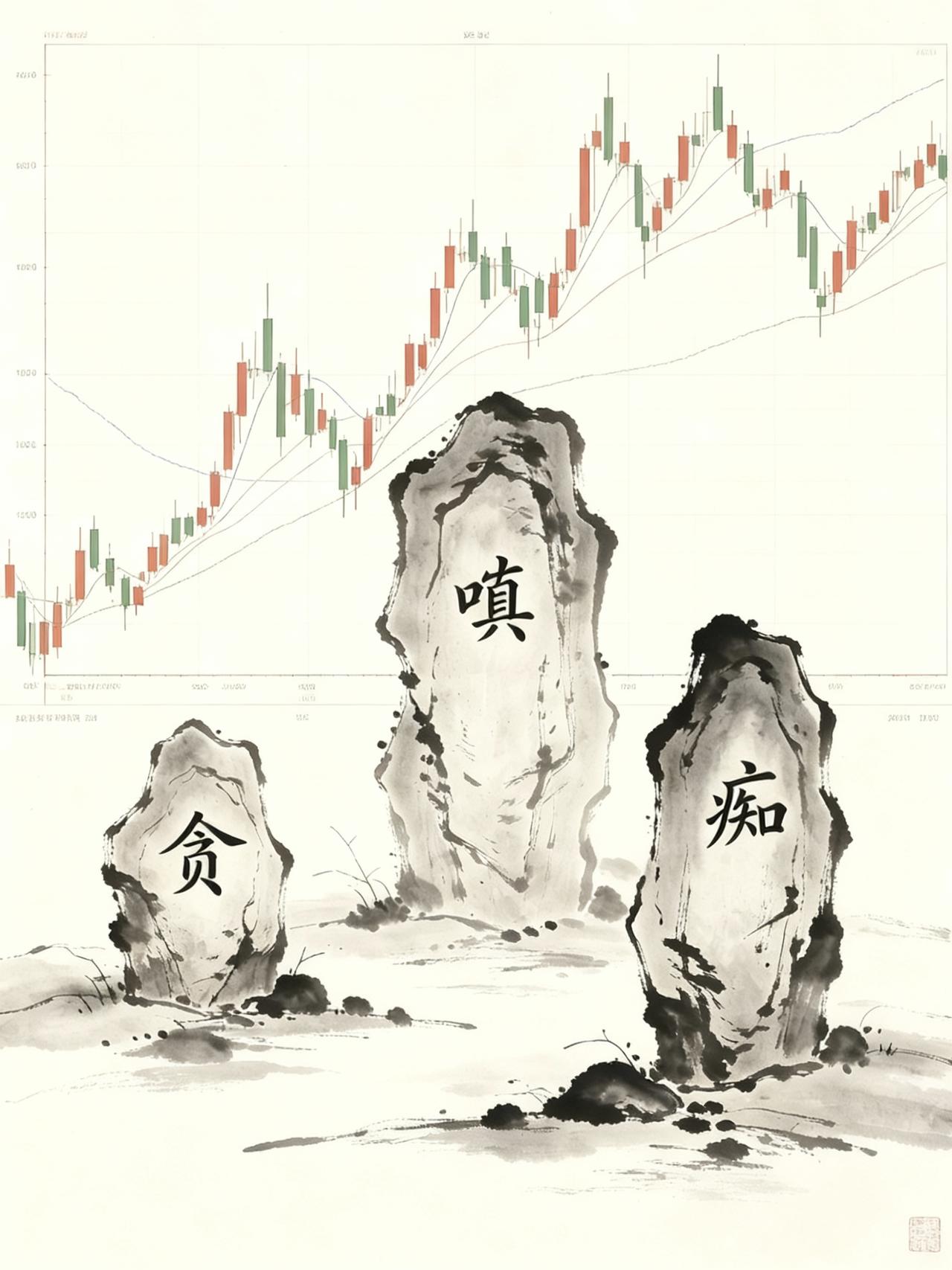都是普通人，都有贪嗔痴；
唯有淡得失，修心即渡己。