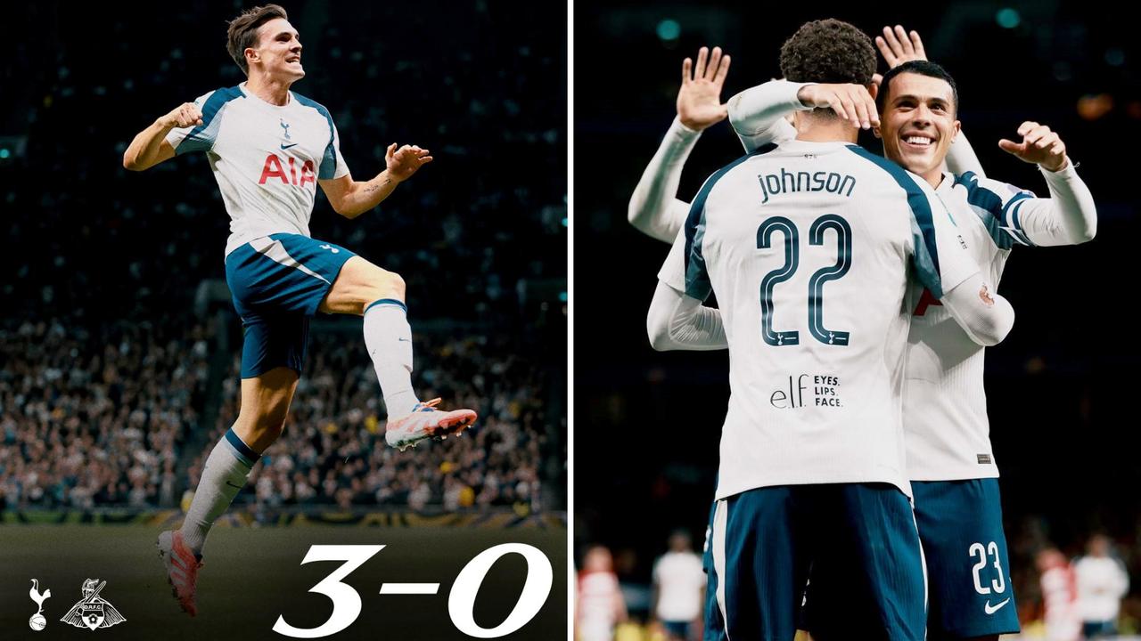英联杯：热刺主场3-0大胜唐卡斯特，晋级英联杯下一轮。
帕利尼亚倒钩破门，奥多贝