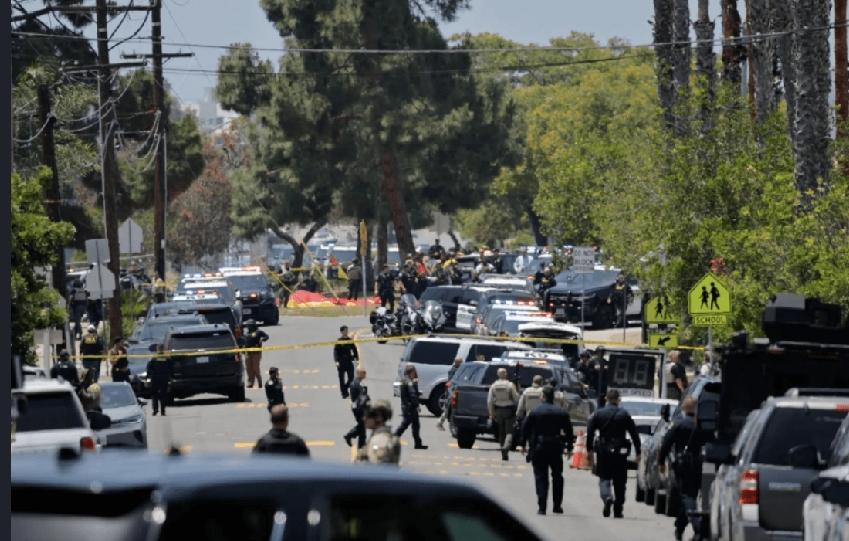 美国圣地牙哥（San Diego）周一（18日）发生严重校园及宗教场所枪击案。两