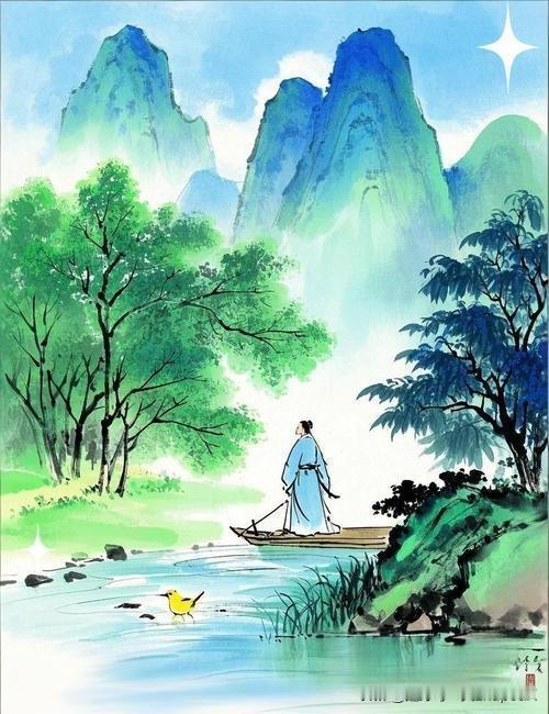 《三衢道中》
——宋·曾几
梅子黄时日日晴，
小溪泛尽却山行。
绿阴不减来时路，