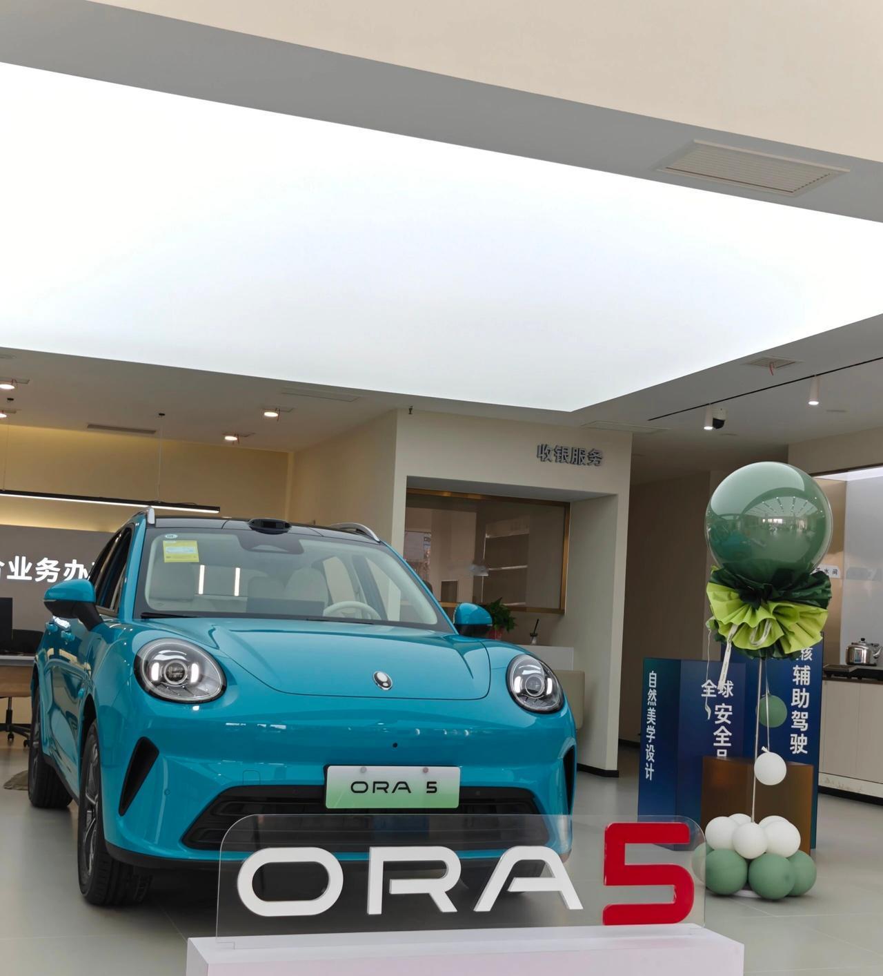 欧拉5是长城汽车推出的一款具有较高性价比的纯电SUV，在设计、配置、性能等方面表