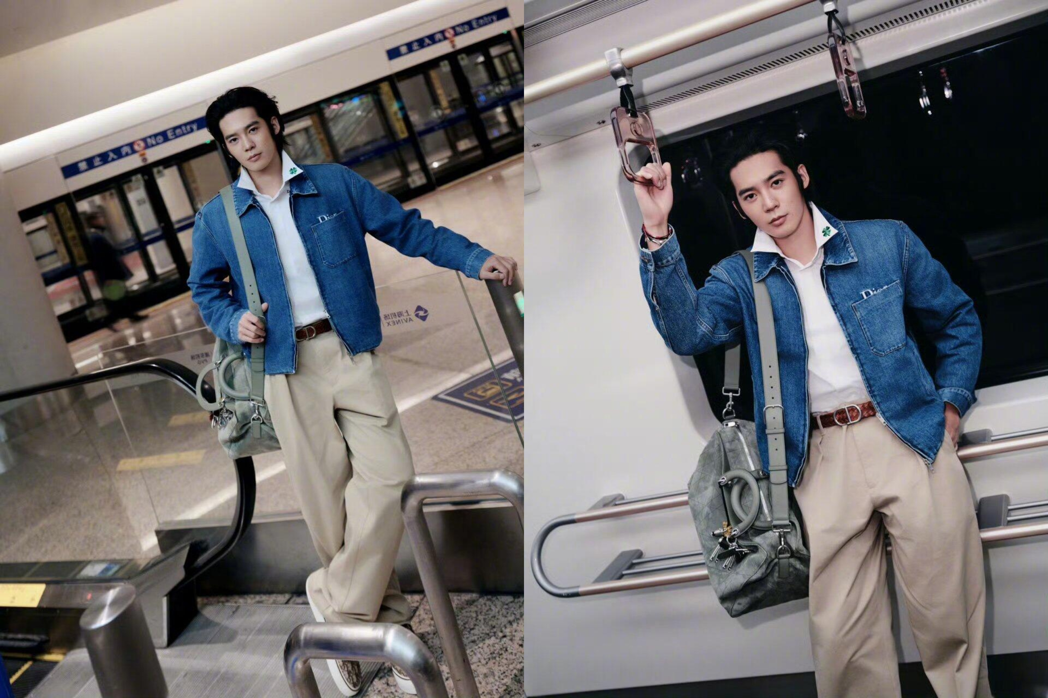 DIOR大秀巴黎男装周男装周于适 × Dior大秀一身Dior by Jonat