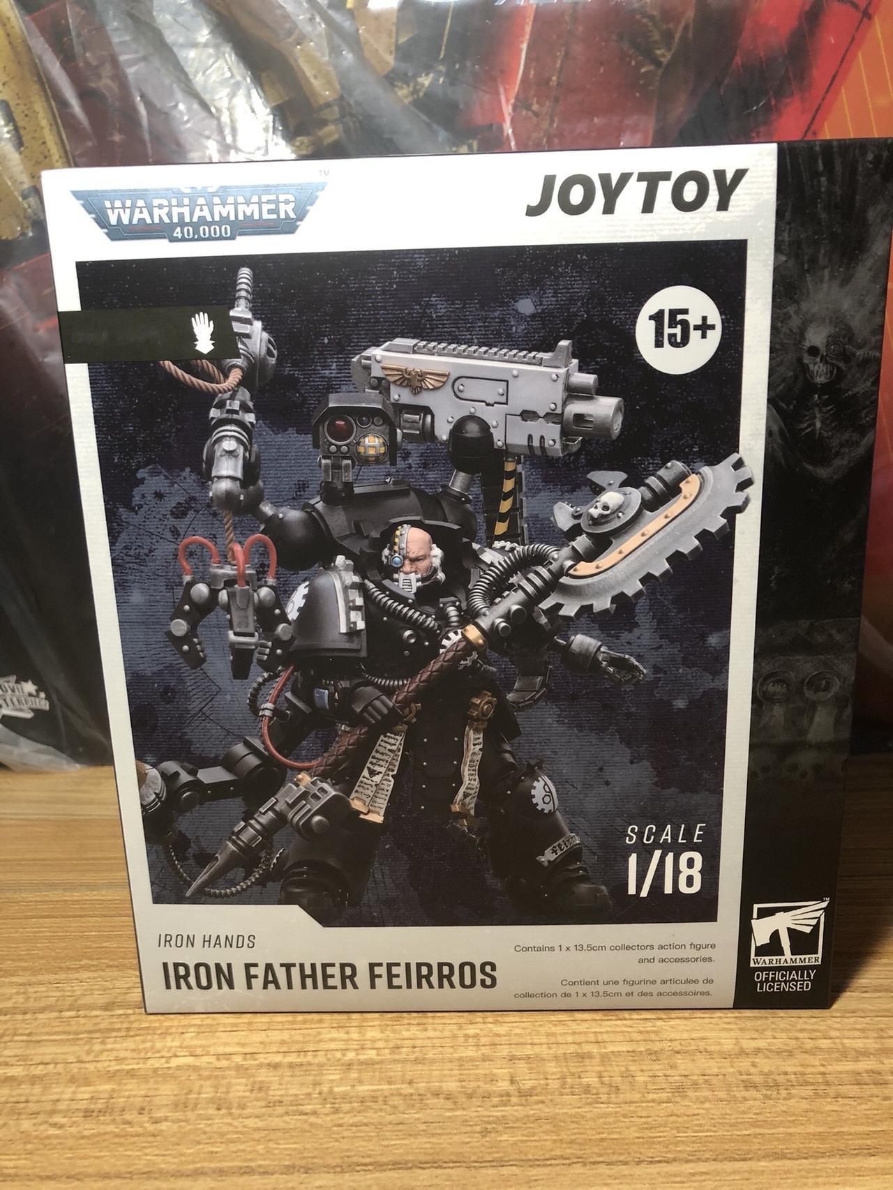 JOYTOY暗源战锤40K钢铁之手 钢铁圣父费洛斯 战锤40k 手办 手办模型