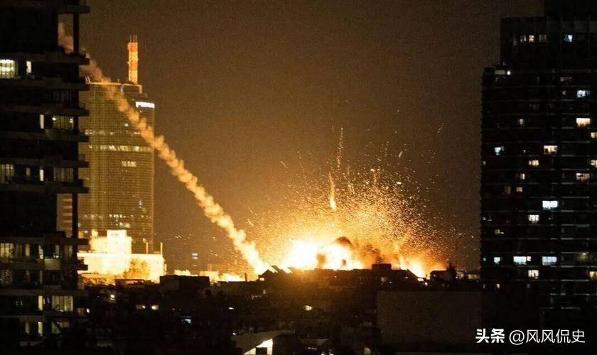 第89波打击！100枚导弹从天而降，西亚半径全覆盖，以色列从南被炸到北，​没人能