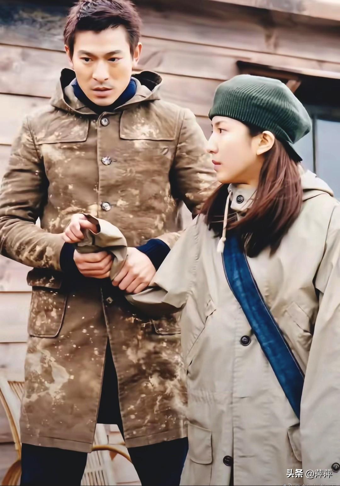 刘德华《冰雨》里一章照片，感觉很伤感。