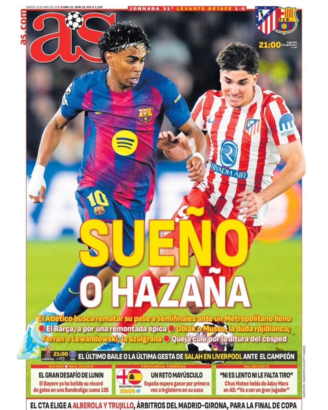 皇马 《阿斯》卢宁的巨大挑战拜仁已经打破了自己在德甲的进球纪录: 已经打进105