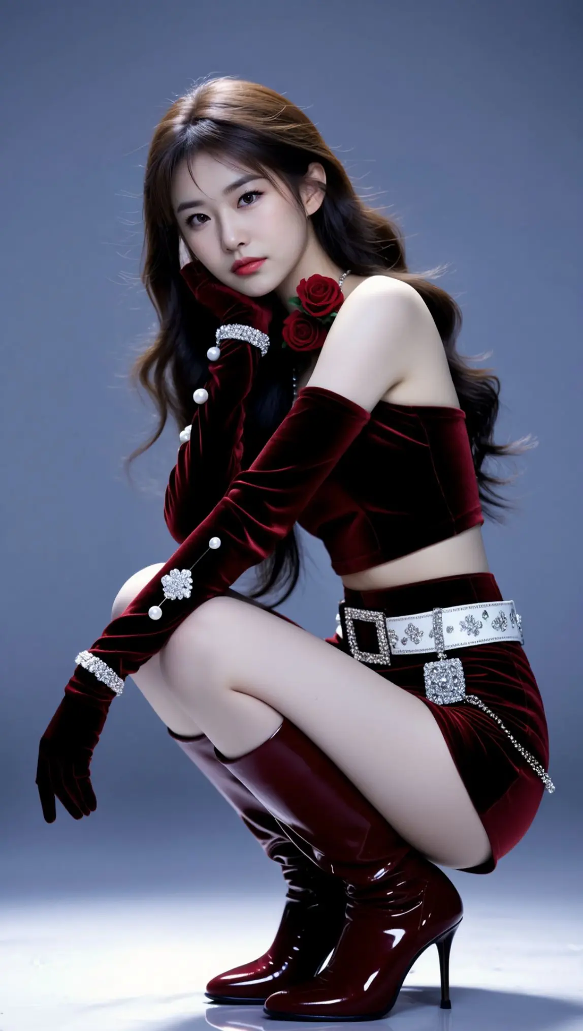 AI冷艳时尚写真 ai创作