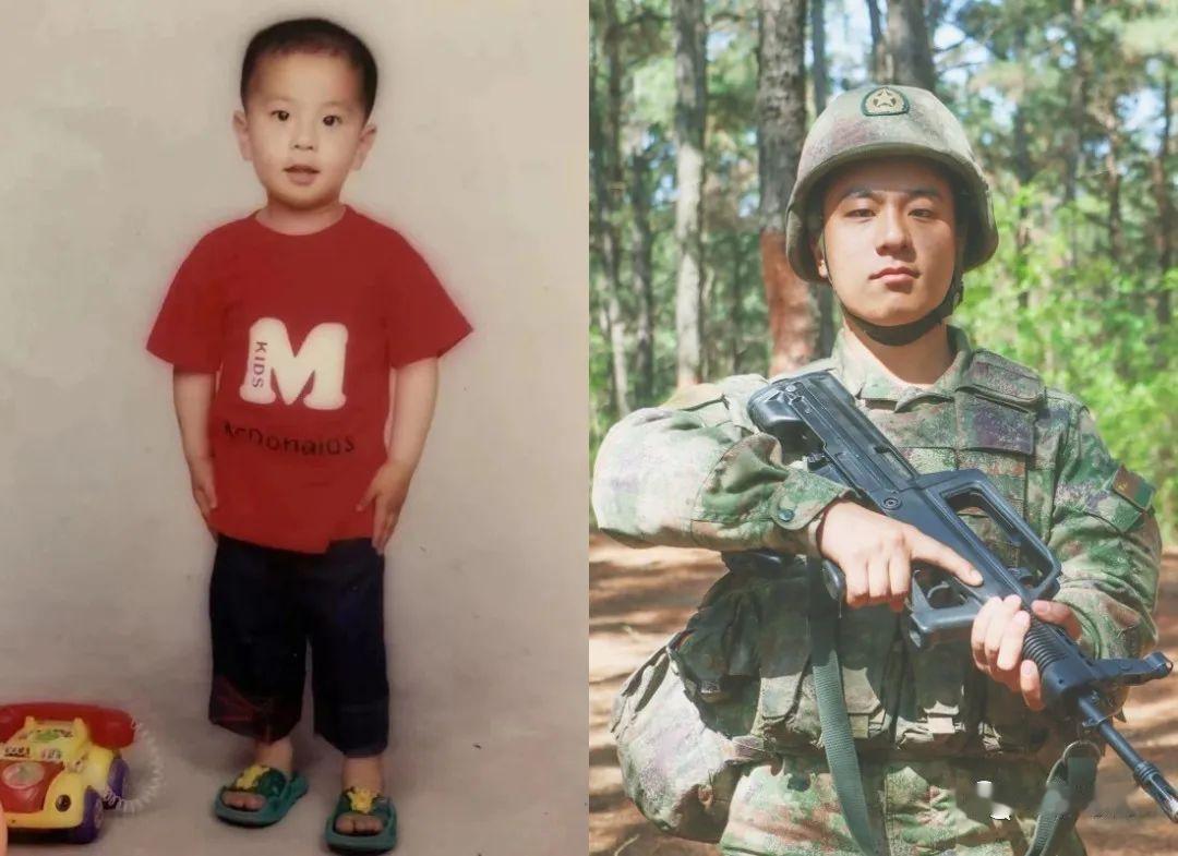 萌娃的硬核梦想是长大后成为子弟兵 “长大我要当解放军，保卫祖国！”儿时种下军旅梦