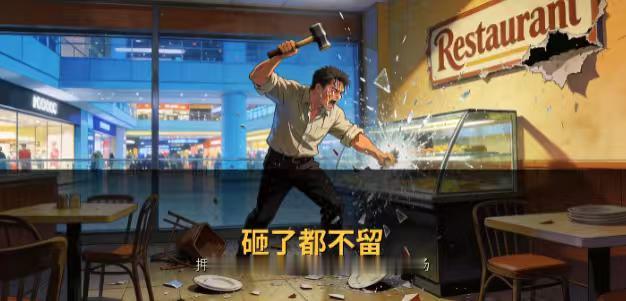 宁愿砸了也不留给你！老板投资400万血亏，亲手砸店怒怼“黑心商场”
> 400万