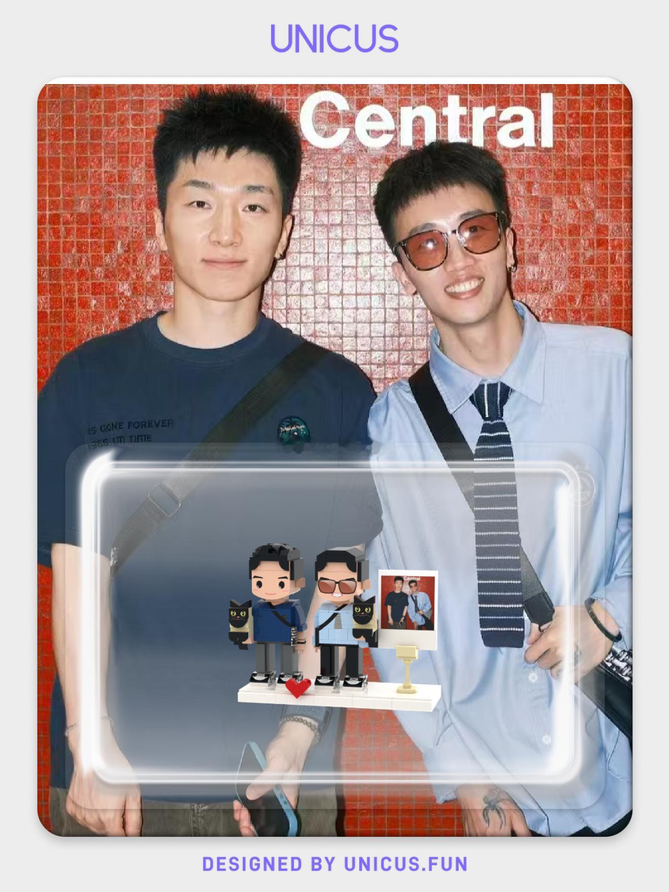 两个多小时，总算把生日礼物的拼图拼完了！小帅Craft