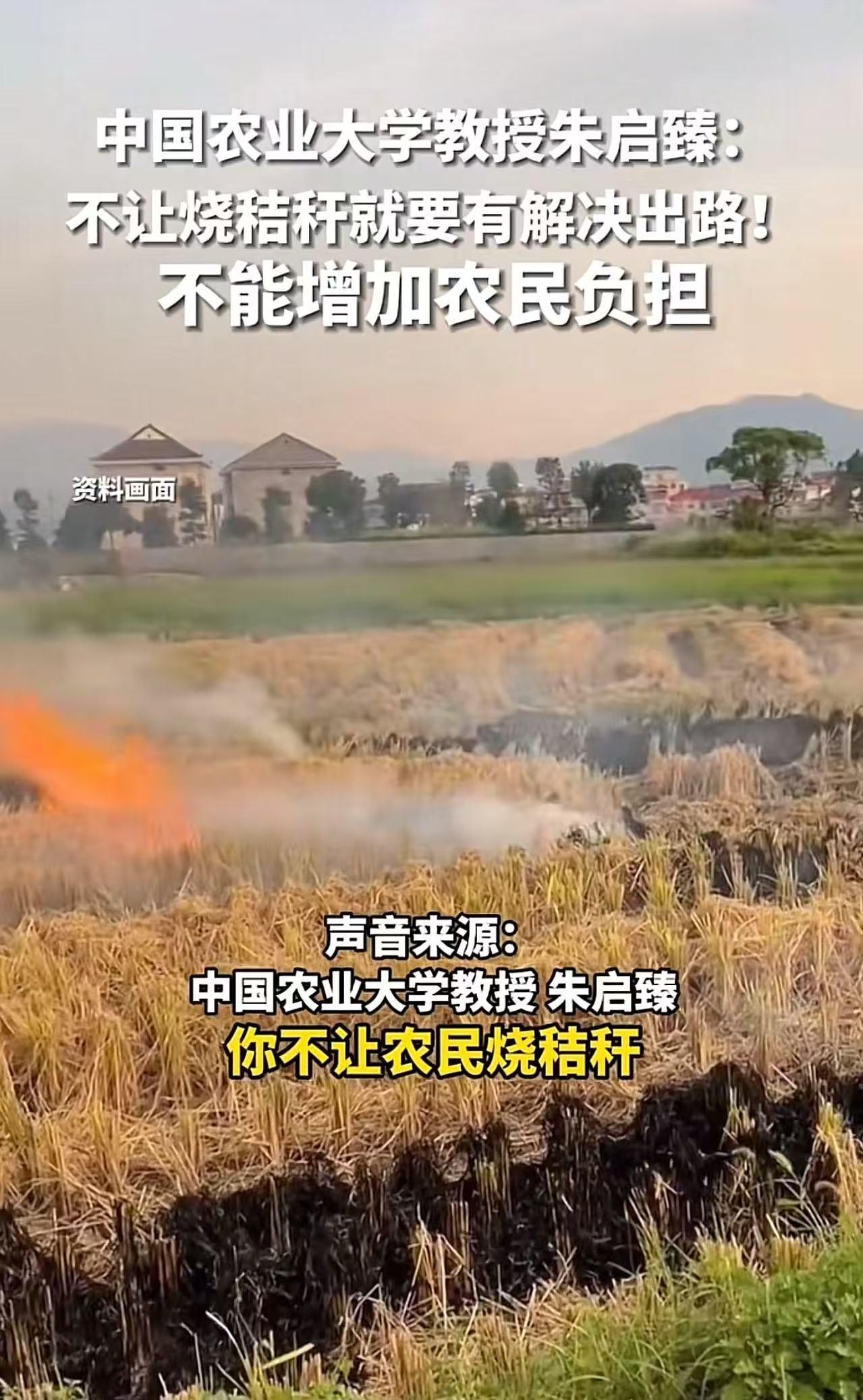 “这才是真正心系百姓、敢说真话的教授！”中国农业大学的朱启臻教授，掷地有声地为农