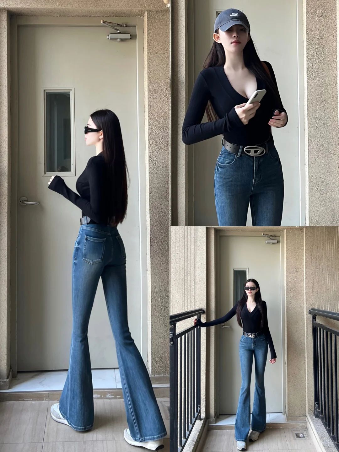 啊啊啊！这么穿不仅显脖子长还显腰臀比！