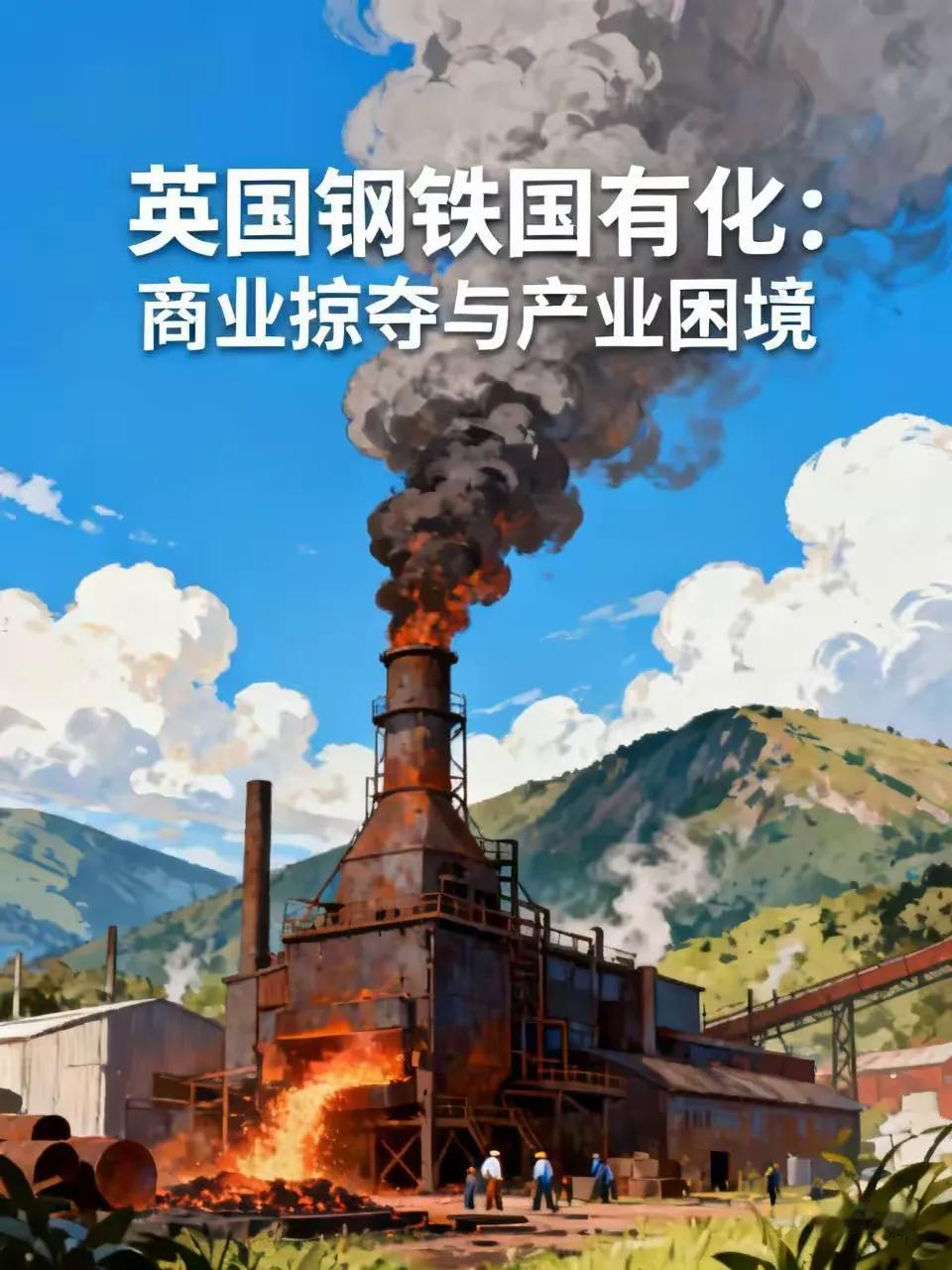 抢劫中国企业后，英国瞬间傻眼了

当年英国那家钢铁厂都快破产倒闭了，没人肯接，是