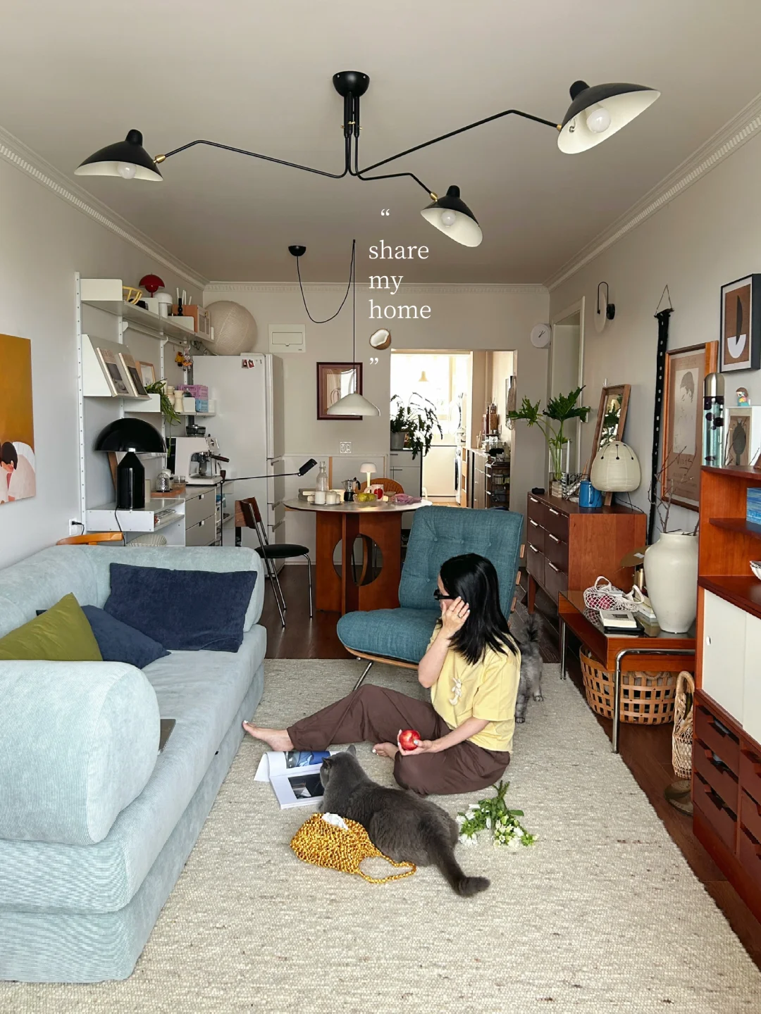 at home：在北京，64平的小家