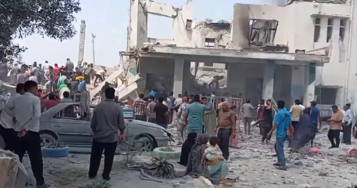 伊朗一小学遭导弹袭击 已致118人死亡