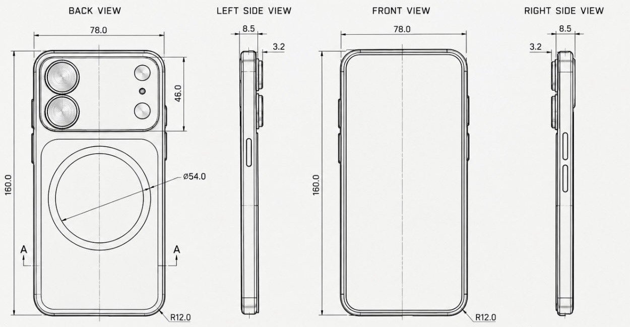 iPhone18外观曝光有点离谱，iPhone18标准版居然要等到明年春天才发，