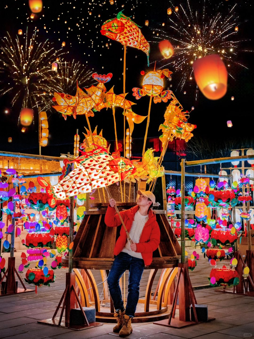听劝‼️过年来南京赏花灯一定要来这🏮美炸了