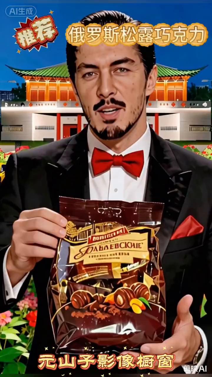 俄罗斯松露巧克力。
家人们，你们敢信吗？这颗巧克力里竟然藏着一整个世纪的奢华。当