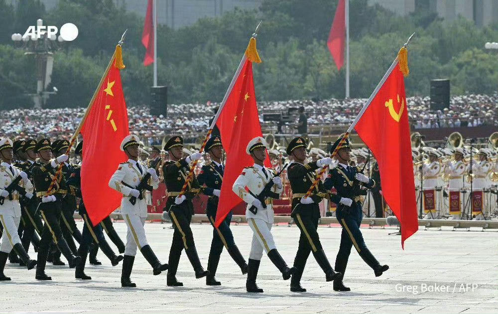 祝福祖国，繁荣昌盛，国泰民安！新华社出图 ​​​