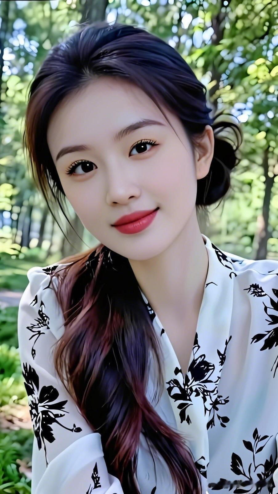 什么样的穿搭可以成为气质女神? 阳光下的温柔微笑，自然妆容下的清新自然