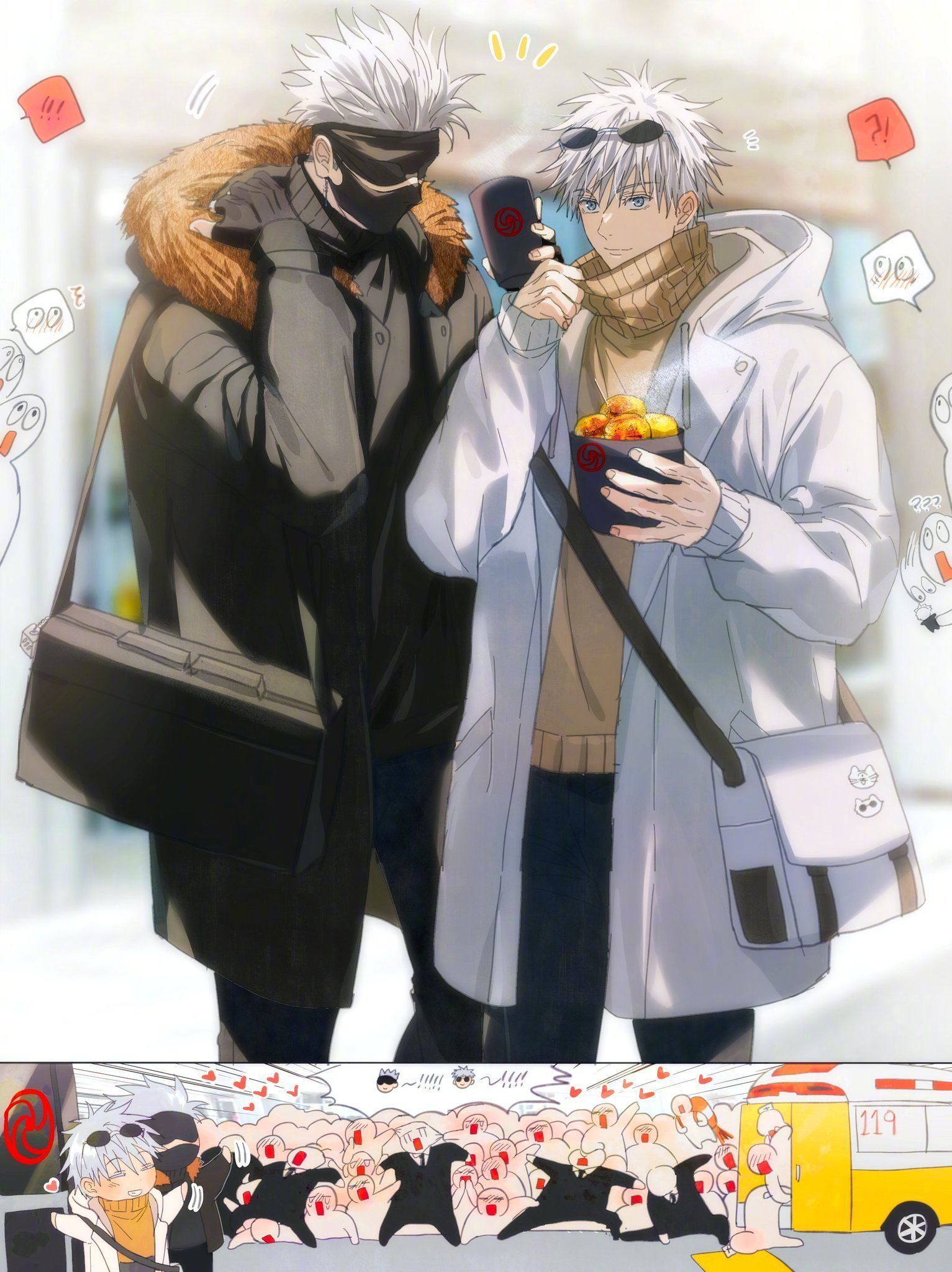 咒术回战五条悟大明星出街咒术回战动漫仲夏狂欢季  x：Illust_Man_20