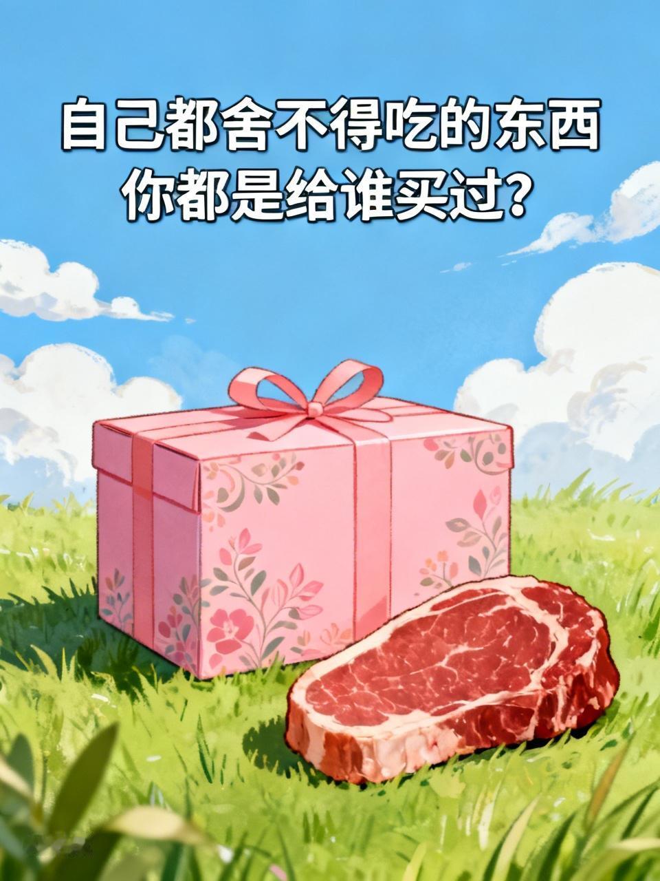 自己都舍不得吃的东西
你都是给谁买过？
     几百块一箱的精品小包装马五牛肉