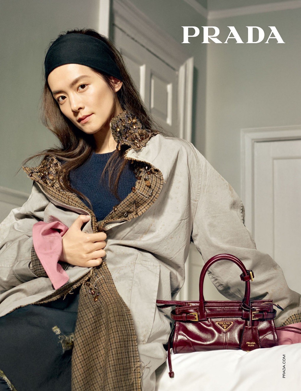 陈昊宇 x PRADA F/W 2026 Campaign品牌大使陈昊宇出镜的P