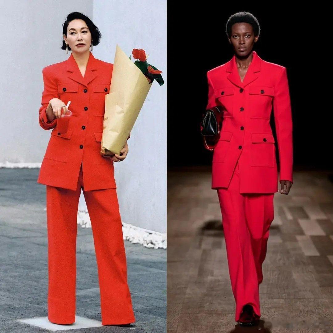 她一直都有“回巢头” ​​​