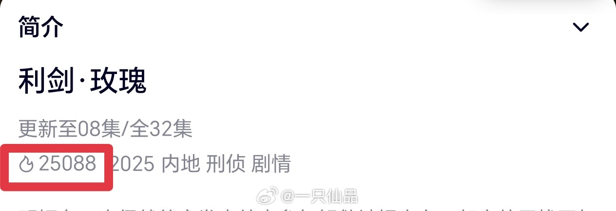 迪丽热巴《利剑玫瑰》腾讯站内热度破25000三平台分流破25000，这无疑是剧情