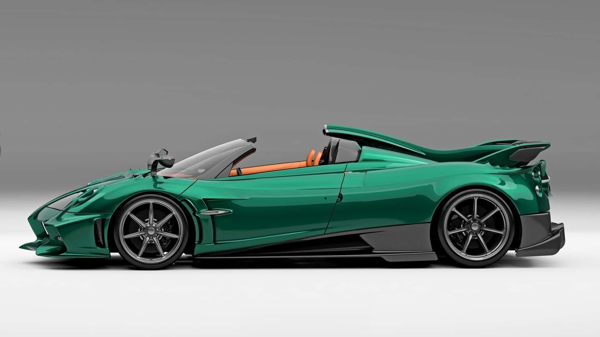 Pagani Imola Roadster 有海外媒体曝光了一组Pagani I