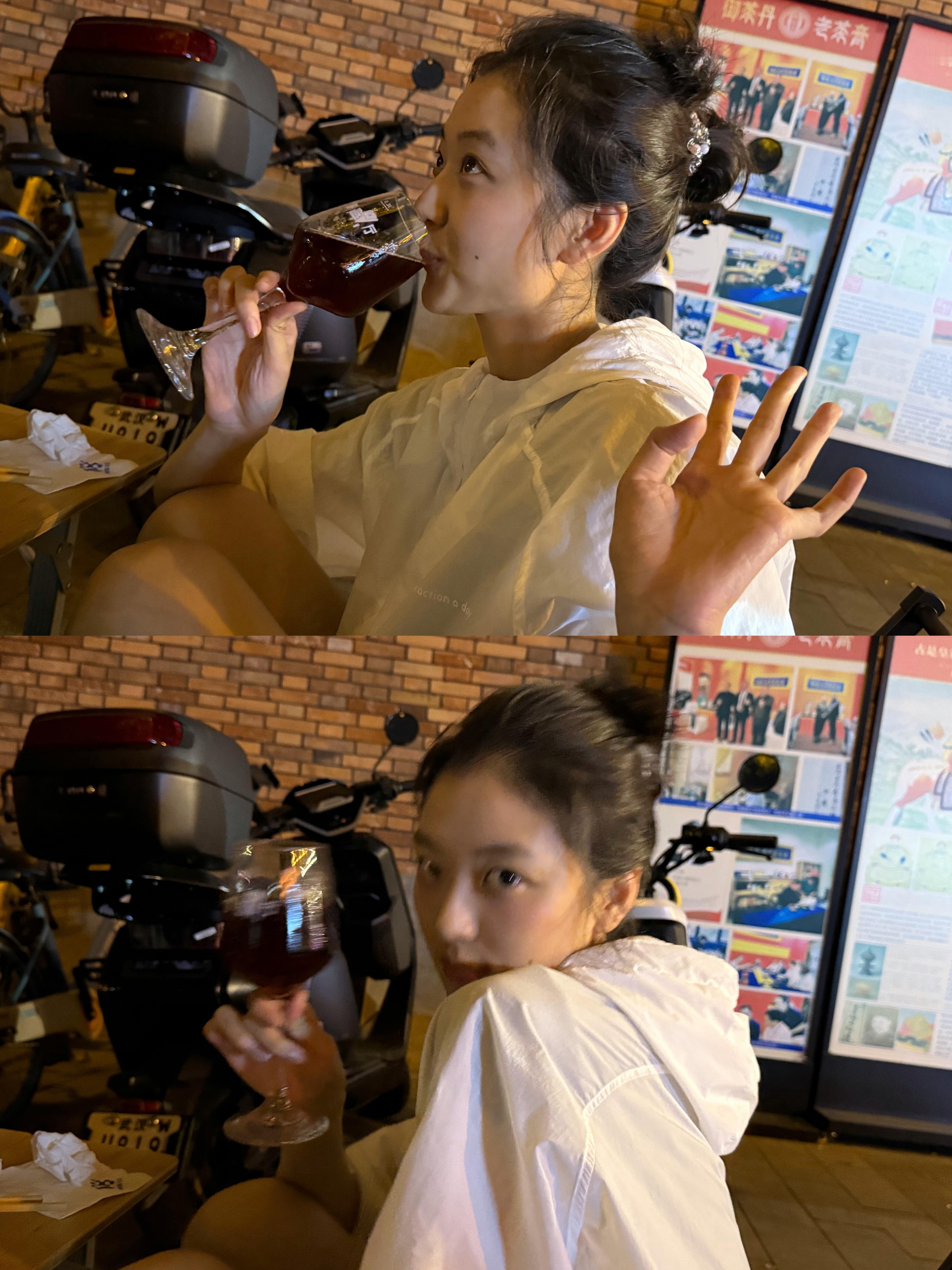 孙千 内娱樱花树那句“樱花树下站谁都美”好像就是孙千带火的吧，这个小女孩儿日常营
