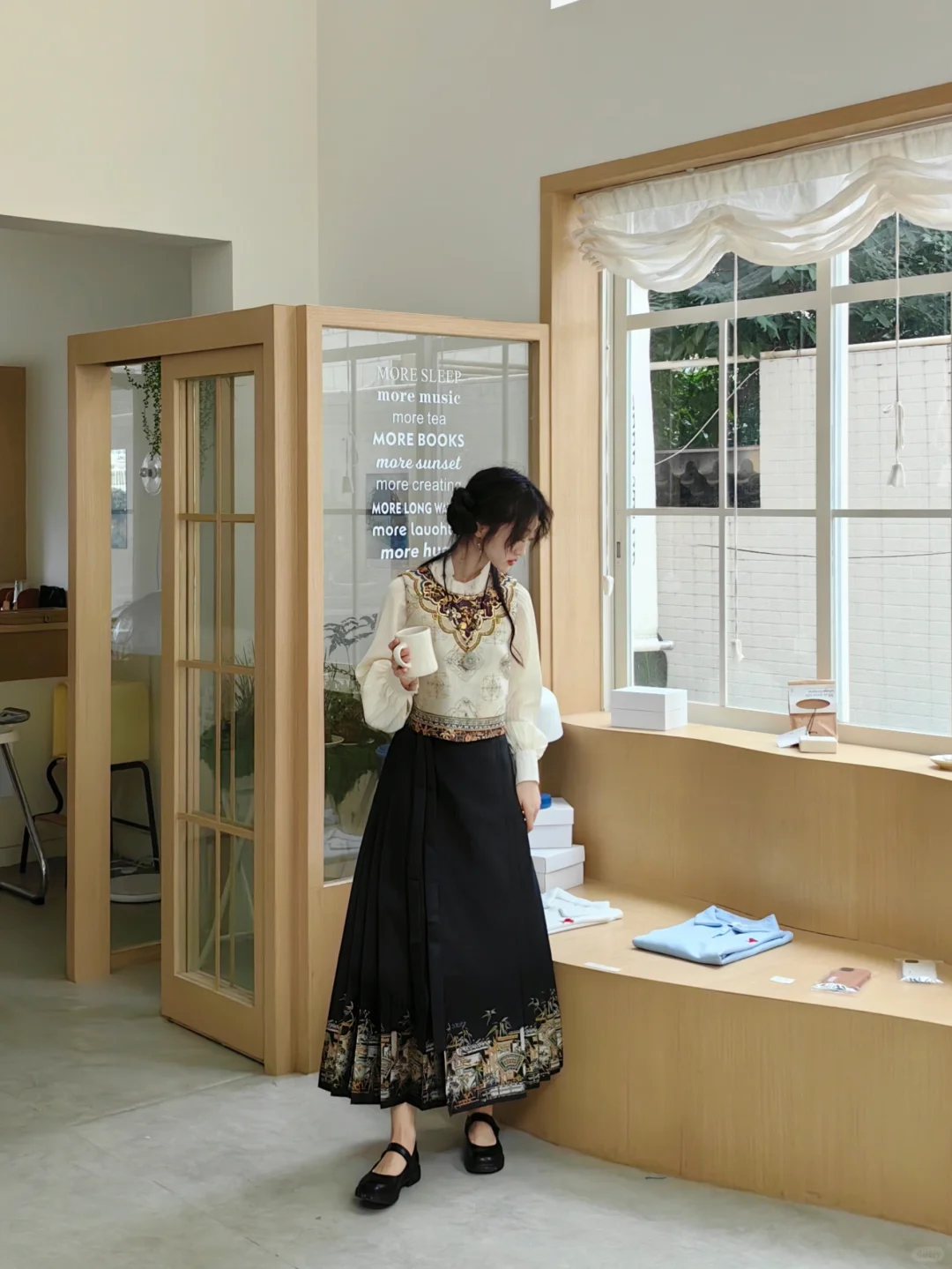 中长马面真的好日常！深得我心！