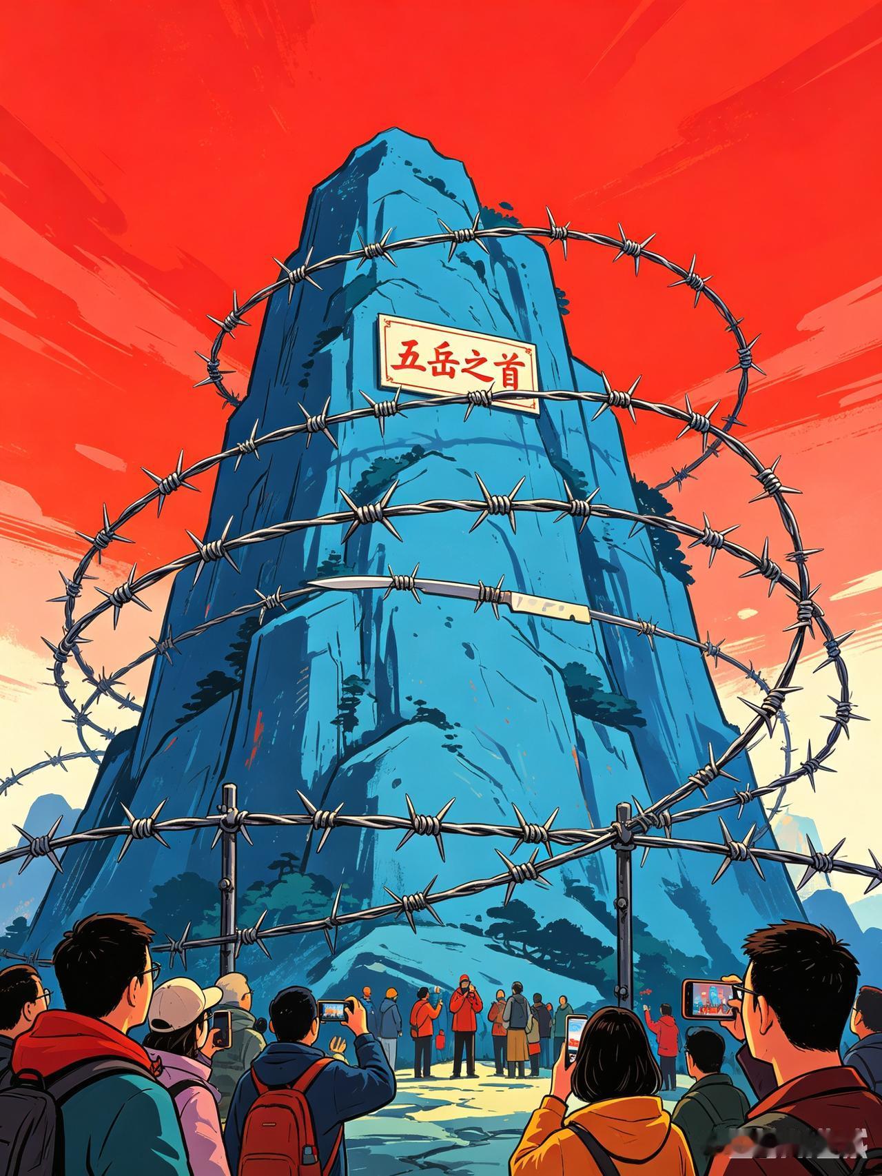 官方说辞很"伟光正"：防火、防虫、防驴友。句句都是为你好，可越琢磨越不是滋味。