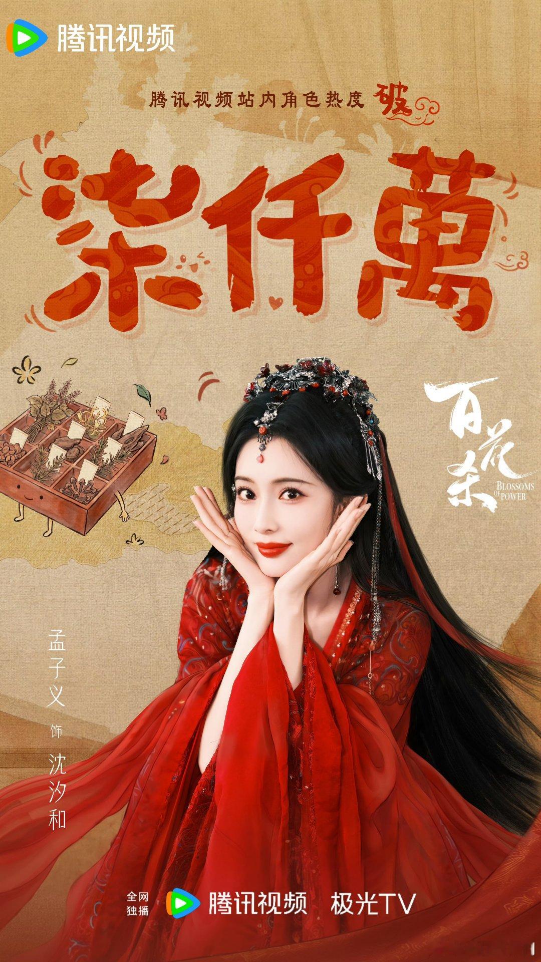 孟子义站内角色热度破7000万孟子义沈汐和角色热度破7000万 恭喜孟子义沈汐和
