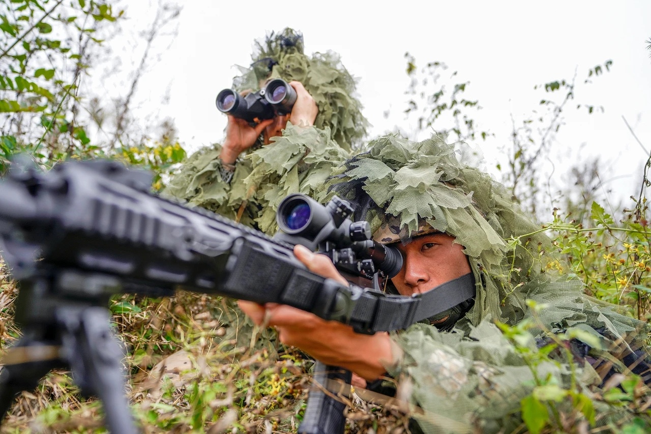 武警黔西南支队冬季大练兵（贵州武警） 