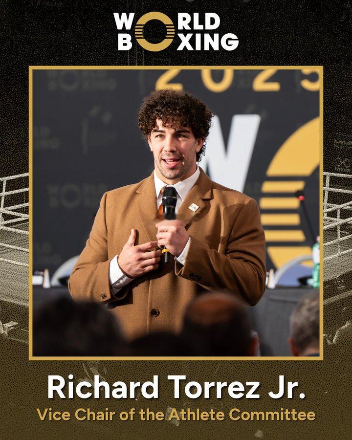 拳坛速递 小理查德·托雷斯Richard Torrez Jr 被任命为世界拳击（